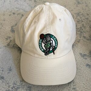 Boston Celtics Cream Baseball Cap